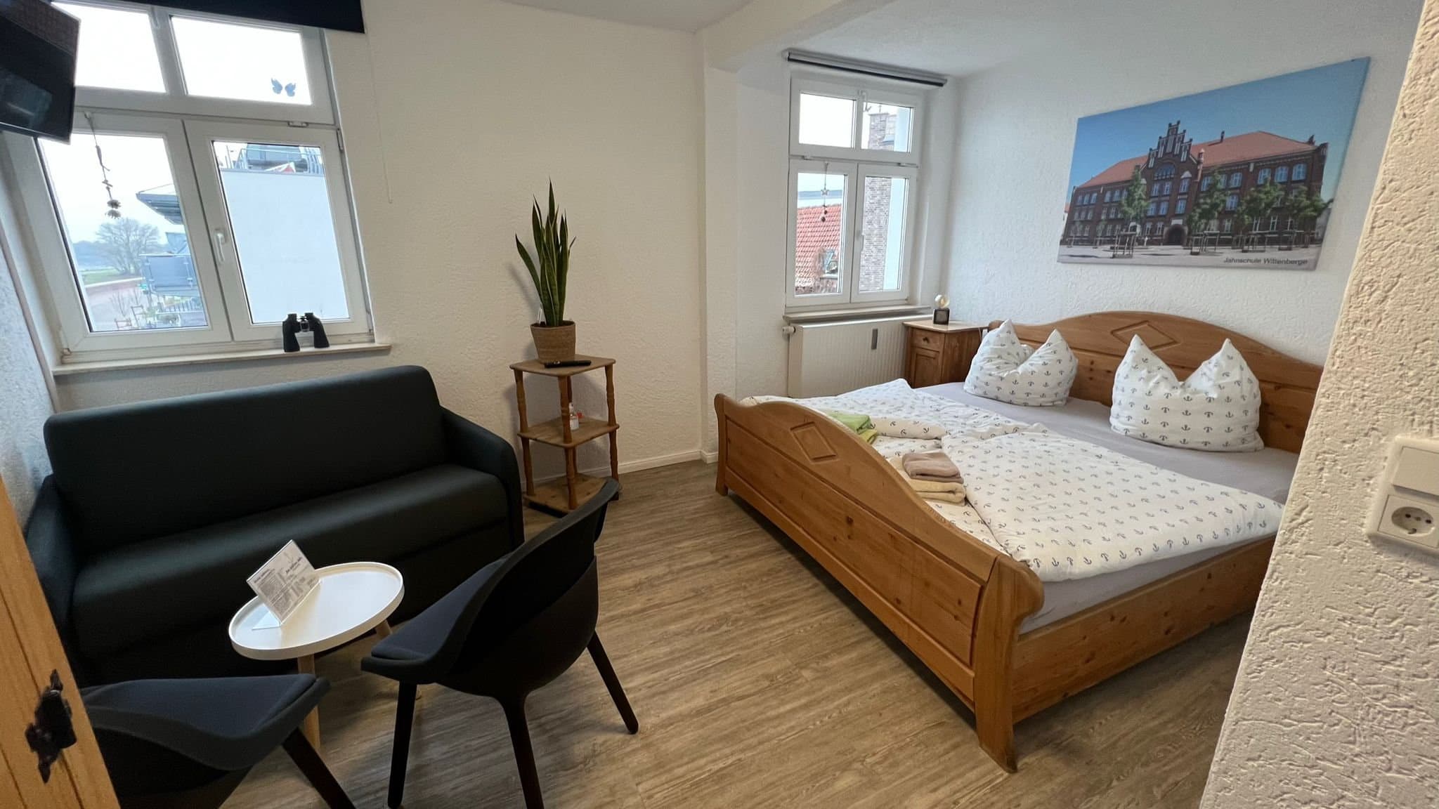 Doppelzimmer der Pension Zum goldenen Anker – Bild 2